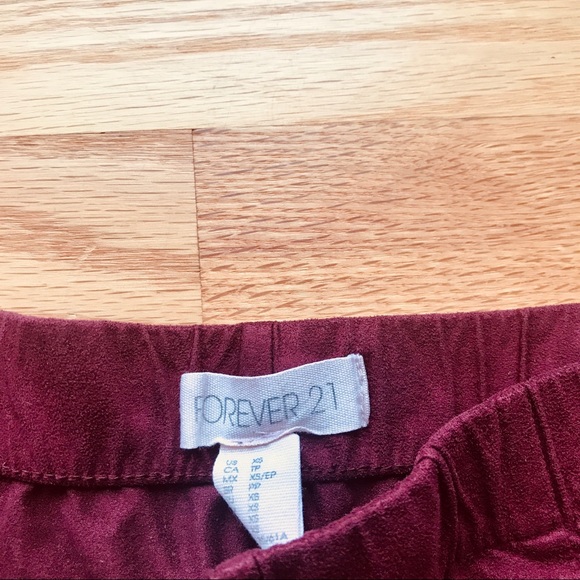 Suede Moto Leggings - Picture 3 of 3